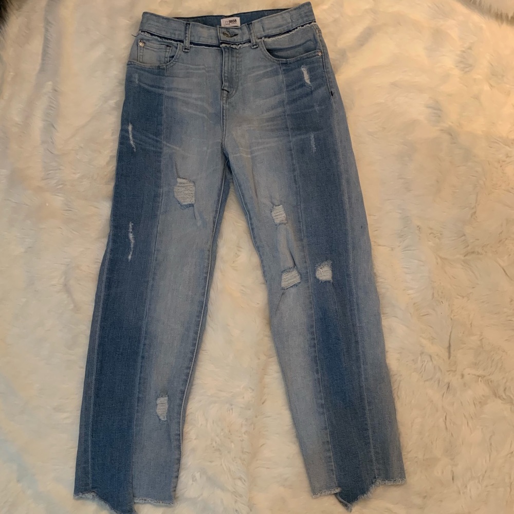 M1858 Contrast Panel Frida Jeans